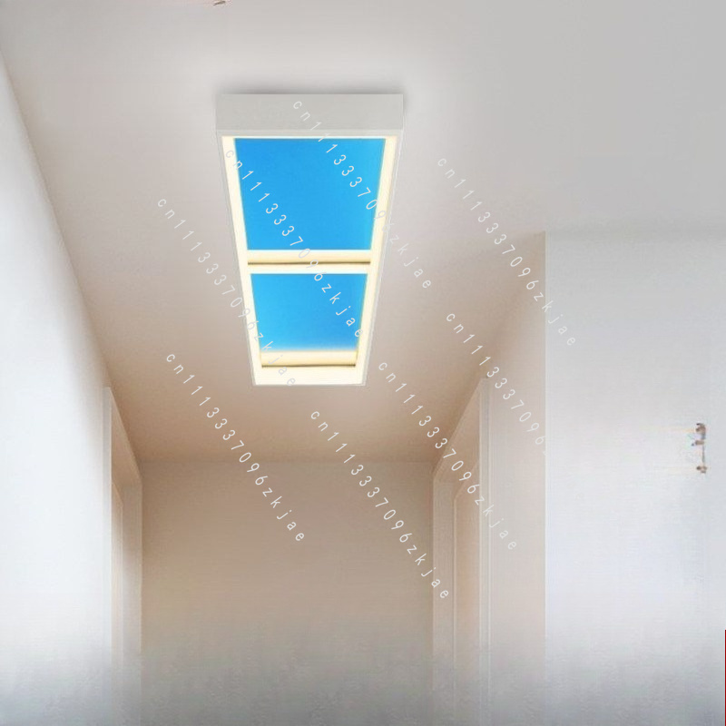 Lighting Effect Home Decor - モダンな超クリアスカイLEDシーリングライト、自然光ウィンドウ効果、寝室、廊下、通路、家の装飾に
