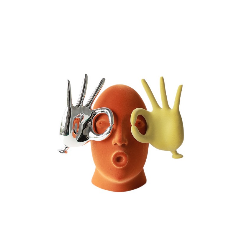 Ok Lighting Decor - 抽象彫刻、アートホームデコレーション、軽贅沢なニッチOK装飾品