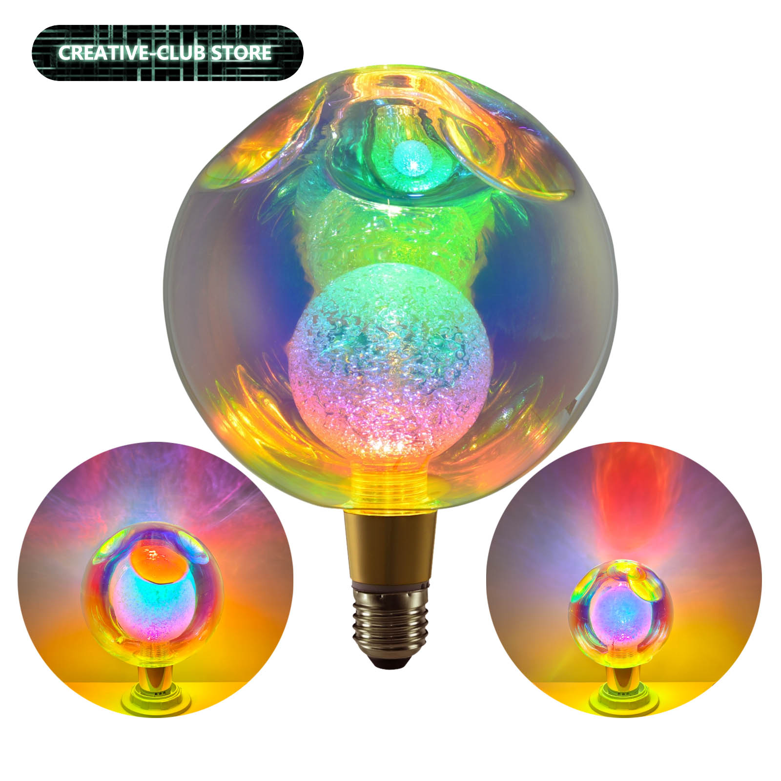 Lighting Decor Ideas - E27 P90 P120 P150 丸型ボールLED電球 AC220V