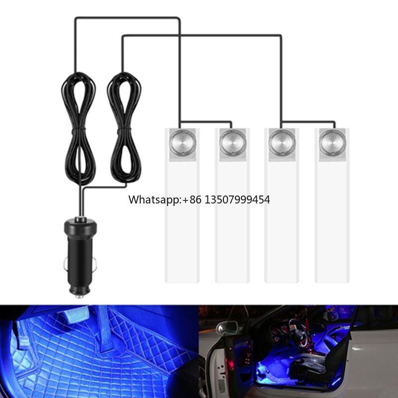 Lighting Decoration - 車の雰囲気ライト 12 V インテリア装飾ランプ自動車周囲照明スタイル A