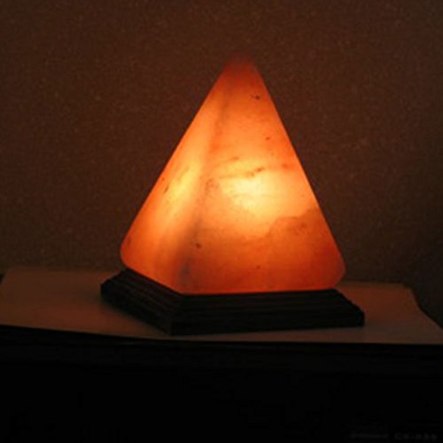 Himalayan Salt Lamp - 本物のヒマラヤ岩塩ランプ ピラミッド型