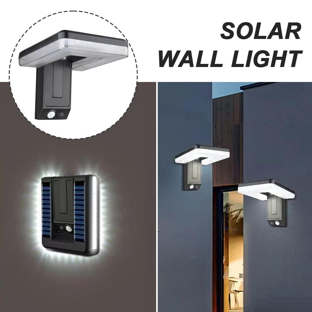 Lighting Decor Ideas - 折りたたみ式LED 120 ° ソーラーライト 3 モード街路灯庭の装飾屋外壁ランプモーションセンサーソーラー防水スポットライトランプ