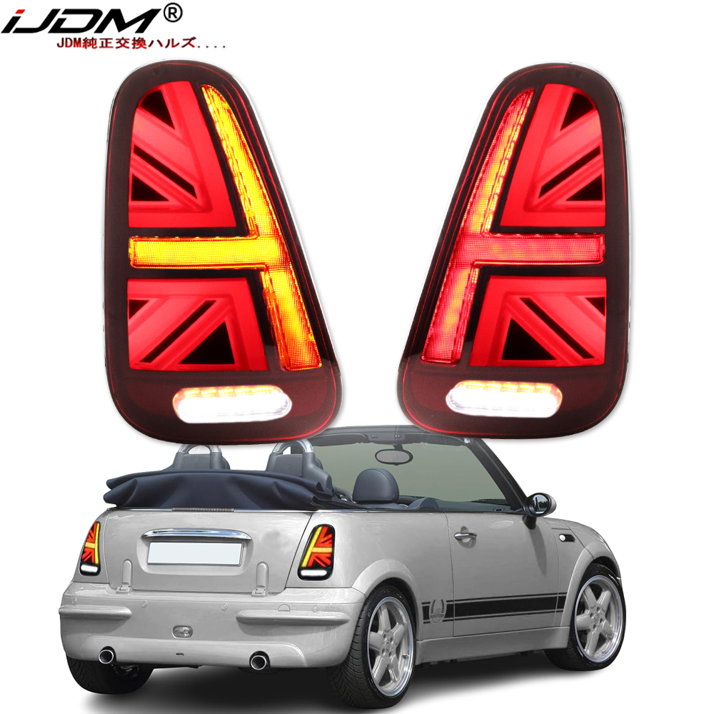 Union Lighting & Decor Photos - iJDM カーユニオンジャック リアテールランプアセンブリ ミニクーパー R50 R52