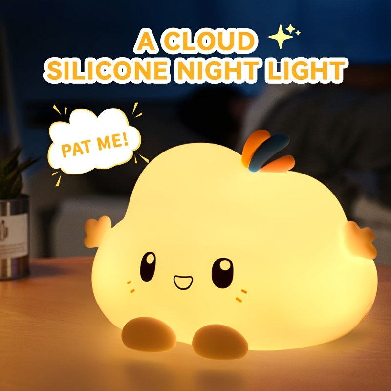Lighting Decoration - クラウドナイトライト、タッチコントロール調光、充電とタイマー機能、家の装飾に、ギフトに最適