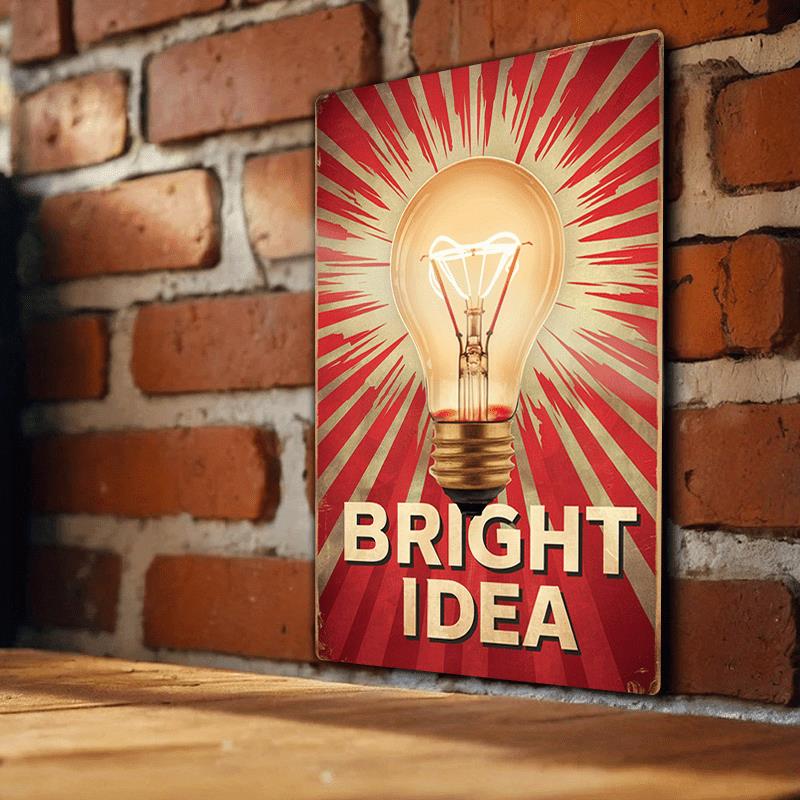 ヴィンテージ風メタルウォールアート - 明るいアイデア電球デ - Lighting Decoration Ideas For Home のレビューと価格