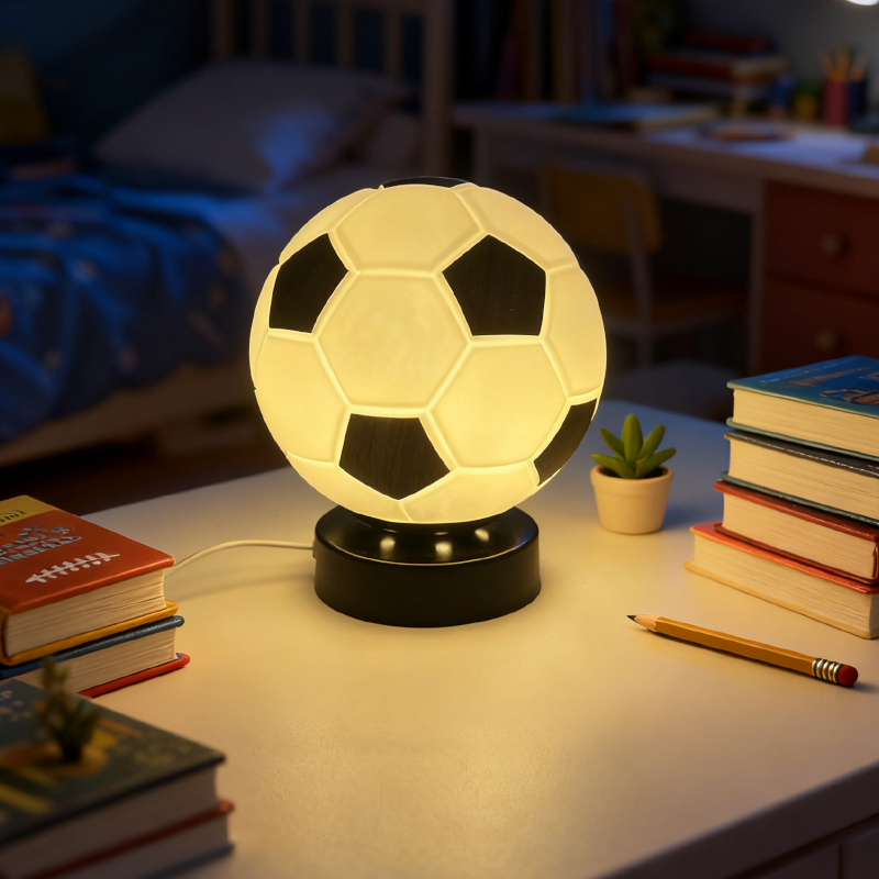 サッカー LED ハイエンドクリエイティブギフトテーブルラン - Lighting Decoration のレビューと価格