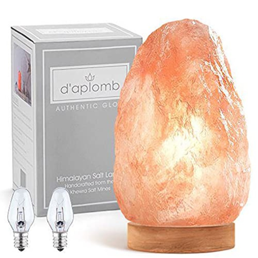 100%天然ヒマラヤ岩塩ランプ；ヒマラヤ山脈産の大型手彫り天 - Himalayan Salt Lamp のレビューと価格