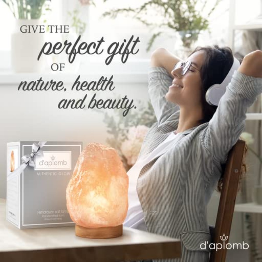 100%天然ヒマラヤ岩塩ランプ；ヒマラヤ山脈産の大型手彫り天 - Himalayan Salt Lamp のレビューと価格