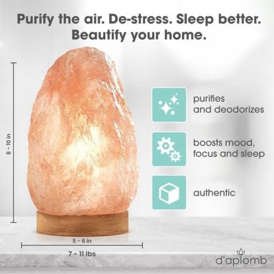 100%天然ヒマラヤ岩塩ランプ；ヒマラヤ山脈産の大型手彫り天 - Himalayan Salt Lamp のレビューと価格