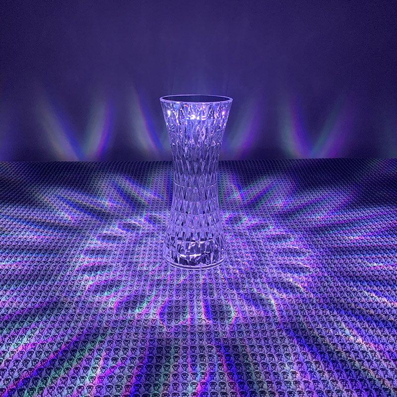 クリスタルベッドサイドテーブルランプクリスマスアクリル装飾ナ - Lighting Decor Room のレビューと価格