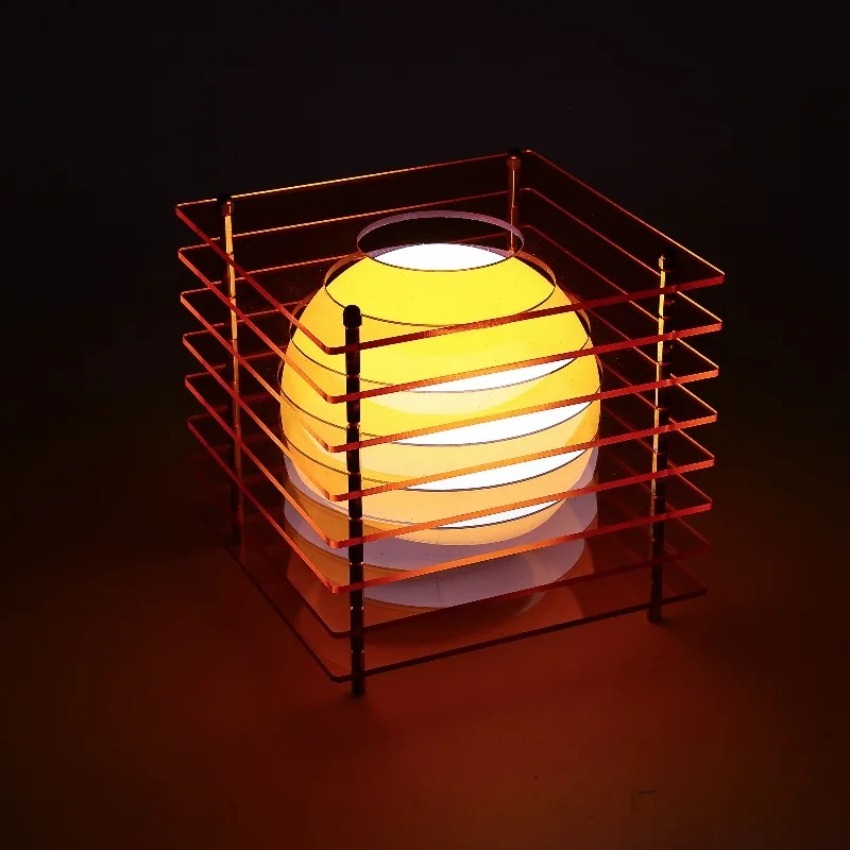DIY アクリル千層ランプムーンランプデスクトップ装飾中断雰 - Lighting Decor Ideas のレビューと価格