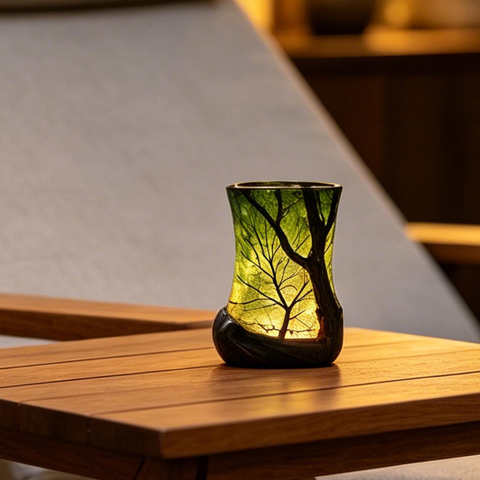 ベッドサイドテーブルランプ フォレストナイトライト 装飾的な - Lighting Decor Room のレビューと価格
