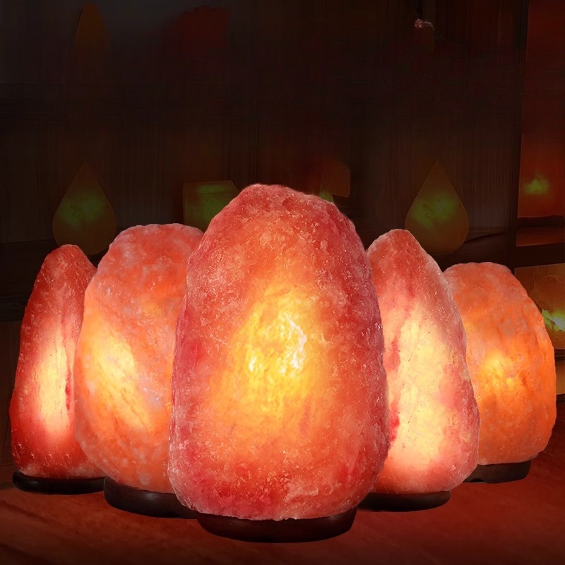 ヒマラヤ岩塩ランプ輸入天然岩ランプ風水装飾寝室睡眠夜幸運クリ - Himalayan Salt Lamp のレビューと価格
