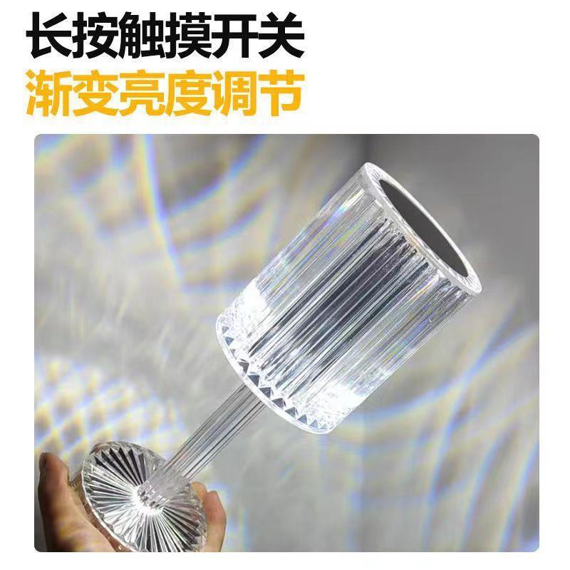 モダンな高級クリスタルテーブルランプ、寝室の家の装飾用のクリ - Lighting Decoration Ideas For Home のレビューと価格