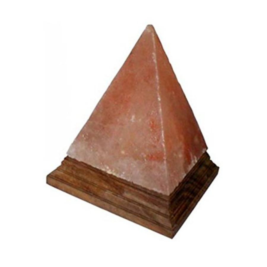 本物のヒマラヤ岩塩ランプ ピラミッド型 - Himalayan Salt Lamp のレビューと価格