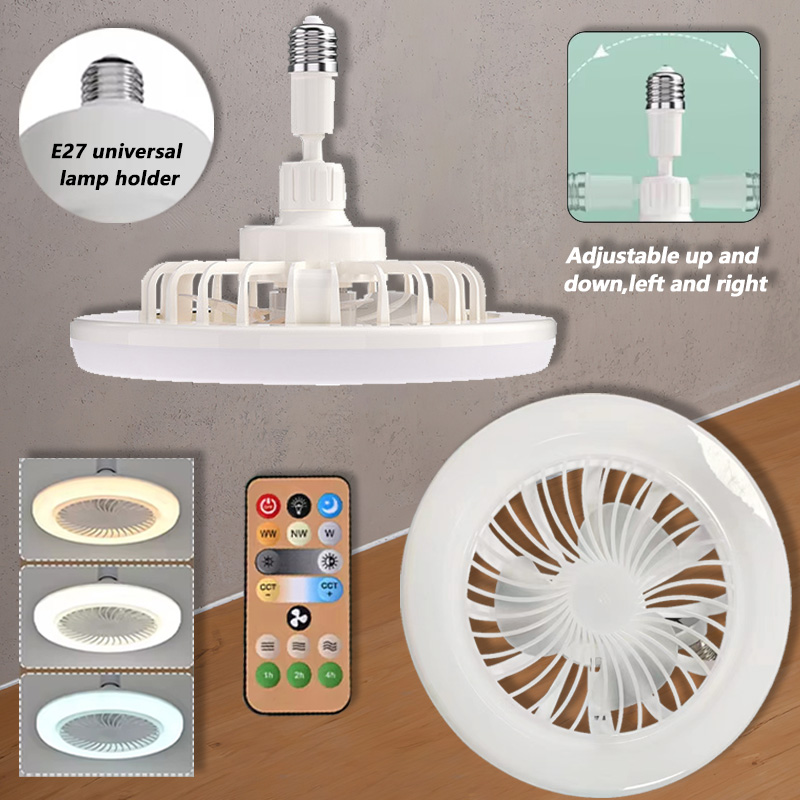 2 in 1 シーリングファンランプ 3 速度調整可能 E2 - Decor Lighting Ceiling Fans のレビューと価格