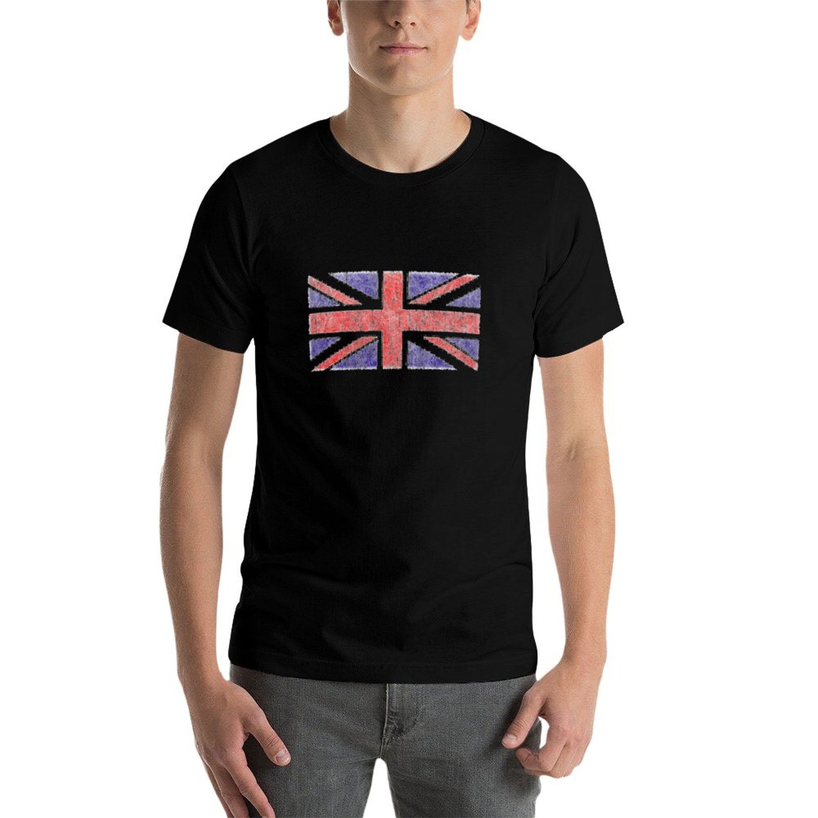 ヴィンテージ英国ユニオンジャック旗Tシャツライトアスレチック - Union Lighting & Decor Photos のレビューと価格