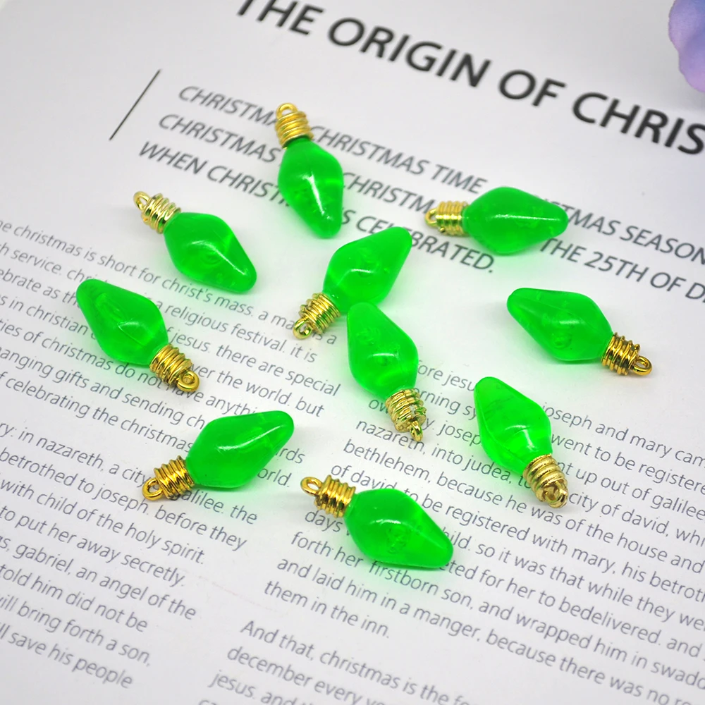ビーズブレスレットペンダントクリスマスの木の装飾、チャーム電 - Pendant Lighting Christmas Decor のレビューと価格