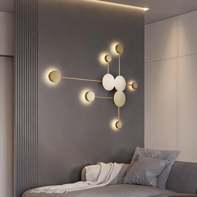 モダンなデザインのモダンなLEDウォールライト,装飾的な室内 - Foyer Lighting Wall Decor のレビューと価格