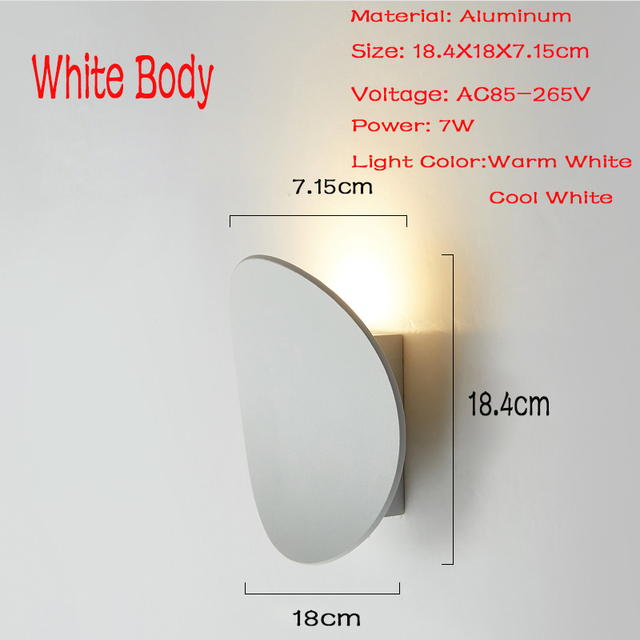 防水アルミニウムLEDウォールランプ,モダンな電球,屋内,屋 - Foyer Lighting Wall Decor のレビューと価格