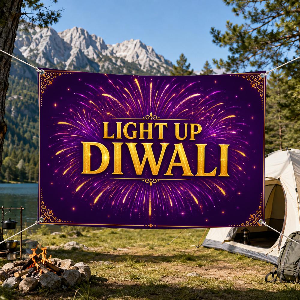 ライトアップ・ディワリ・バナーフラッグ 美しいウォールタペス - Lighting Decoration For Diwali のレビューと価格