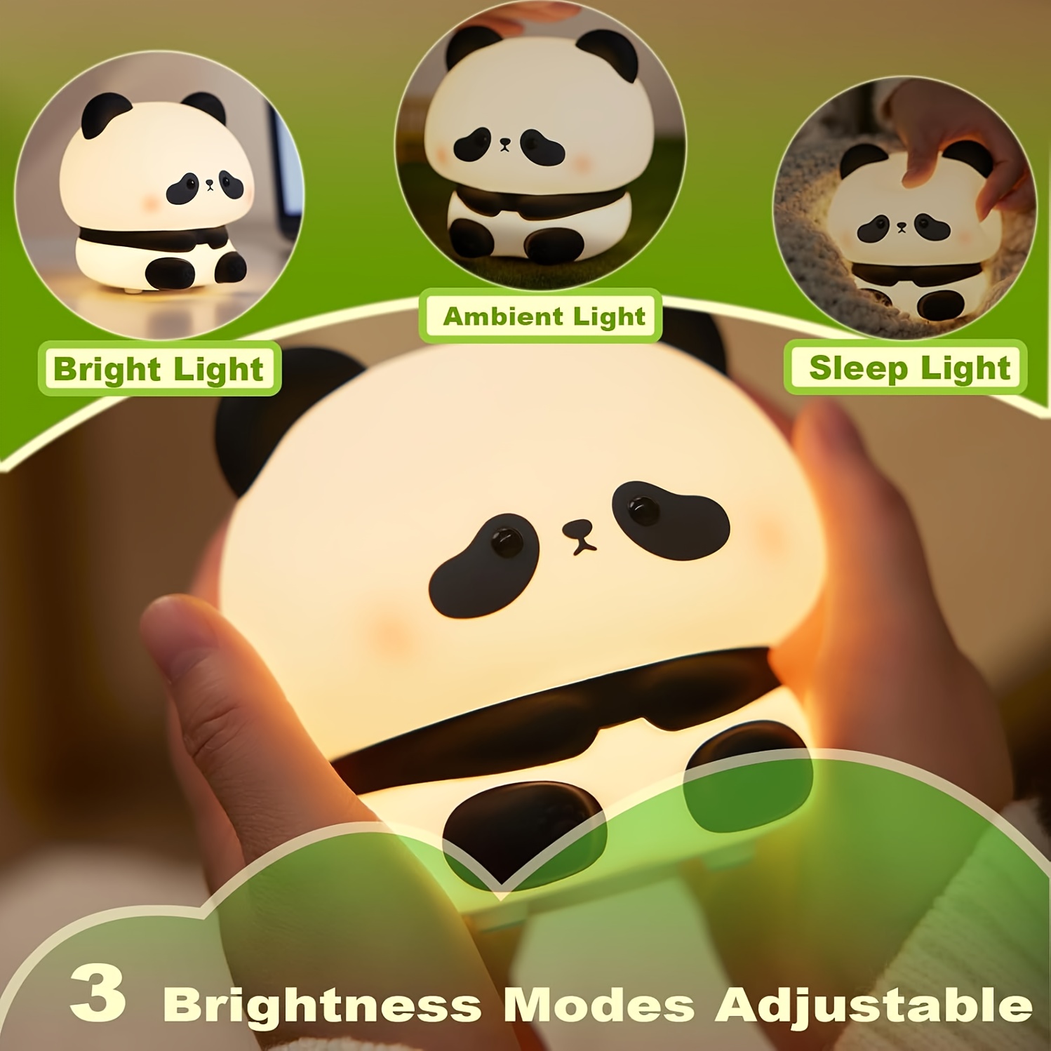 パンダをテーマにしたクリスマスギフト、タイマブルナイトライト - Lighting Decoration のレビューと価格
