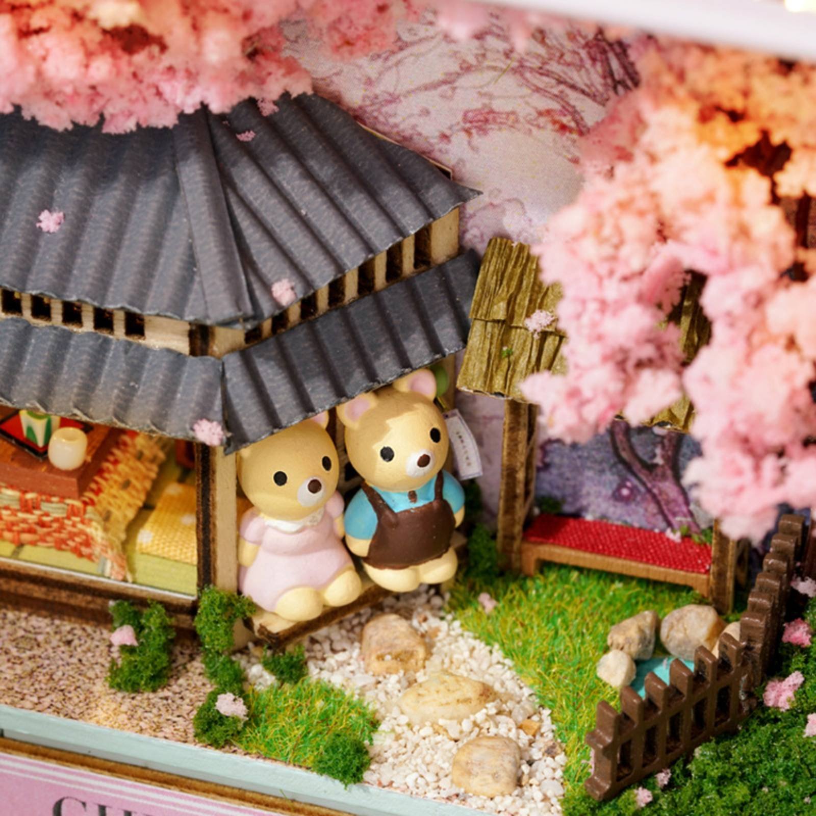 ボックスシアターモデルギフトアイデアDIYドールハウスキット - Lighting Decoration Ideas For Home のレビューと価格
