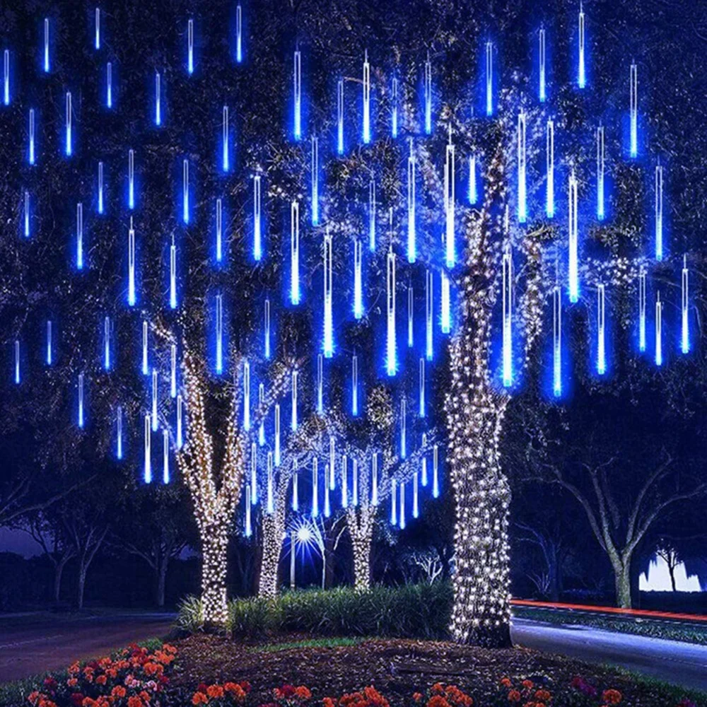 30 センチメートル/50 センチメートル防水流星雨雨 8  - Decor Lighting Uk のレビューと価格