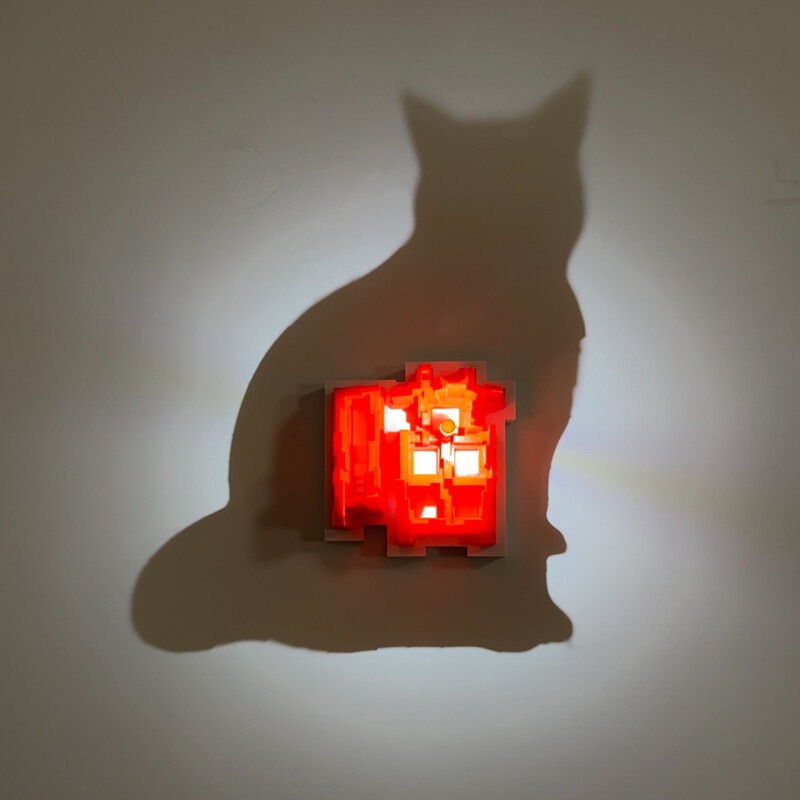 ドロップシッピング 3Dライトシャドウナイトライト アンビエ - Lighting Decor Room のレビューと価格