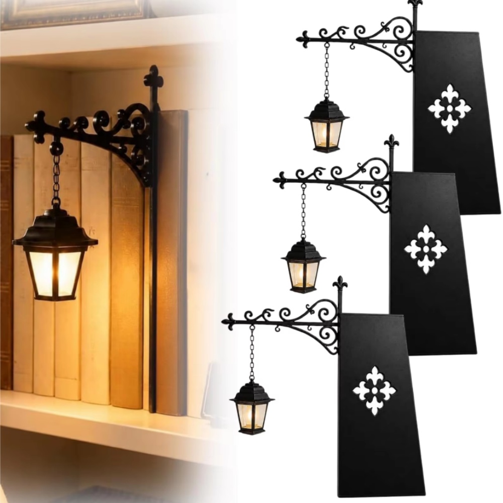 ライブラリーランタン装飾本棚照明レトロライブラリーランタン本 - Lighting Decoration のレビューと価格