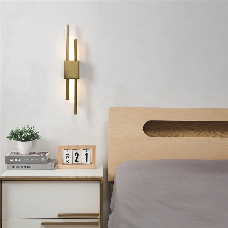 北欧LEDウォールランプ充電式室内ライト寝室ベッドサイドリビ - Foyer Lighting Wall Decor のレビューと価格