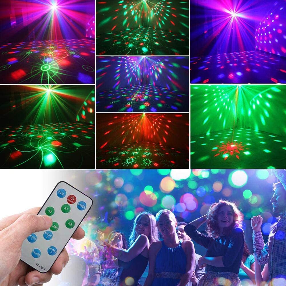 ディスコボールライトレーザープロジェクター,ステージ照明,ボ - Lighting Effect Home Decor のレビューと価格