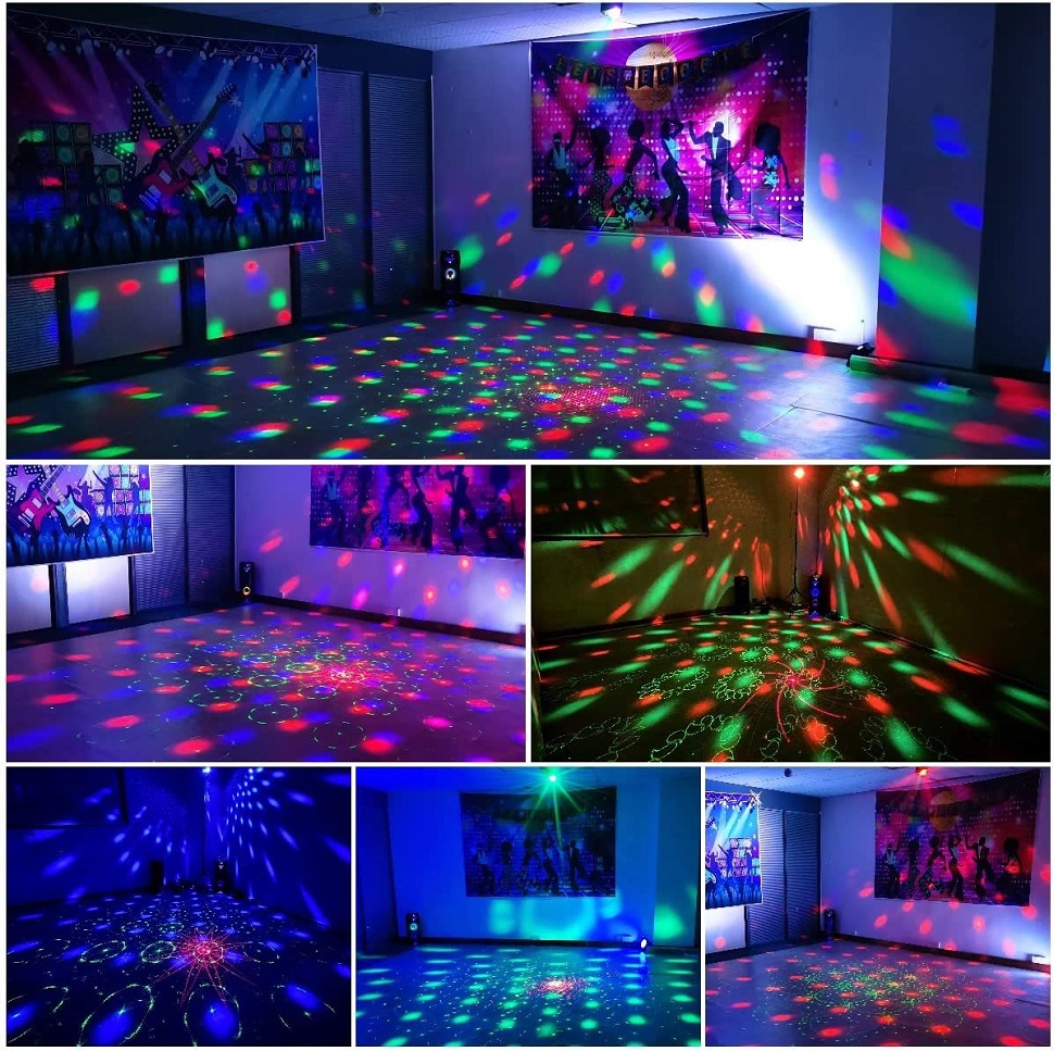 ディスコボールライトレーザープロジェクター,ステージ照明,ボ - Lighting Effect Home Decor のレビューと価格