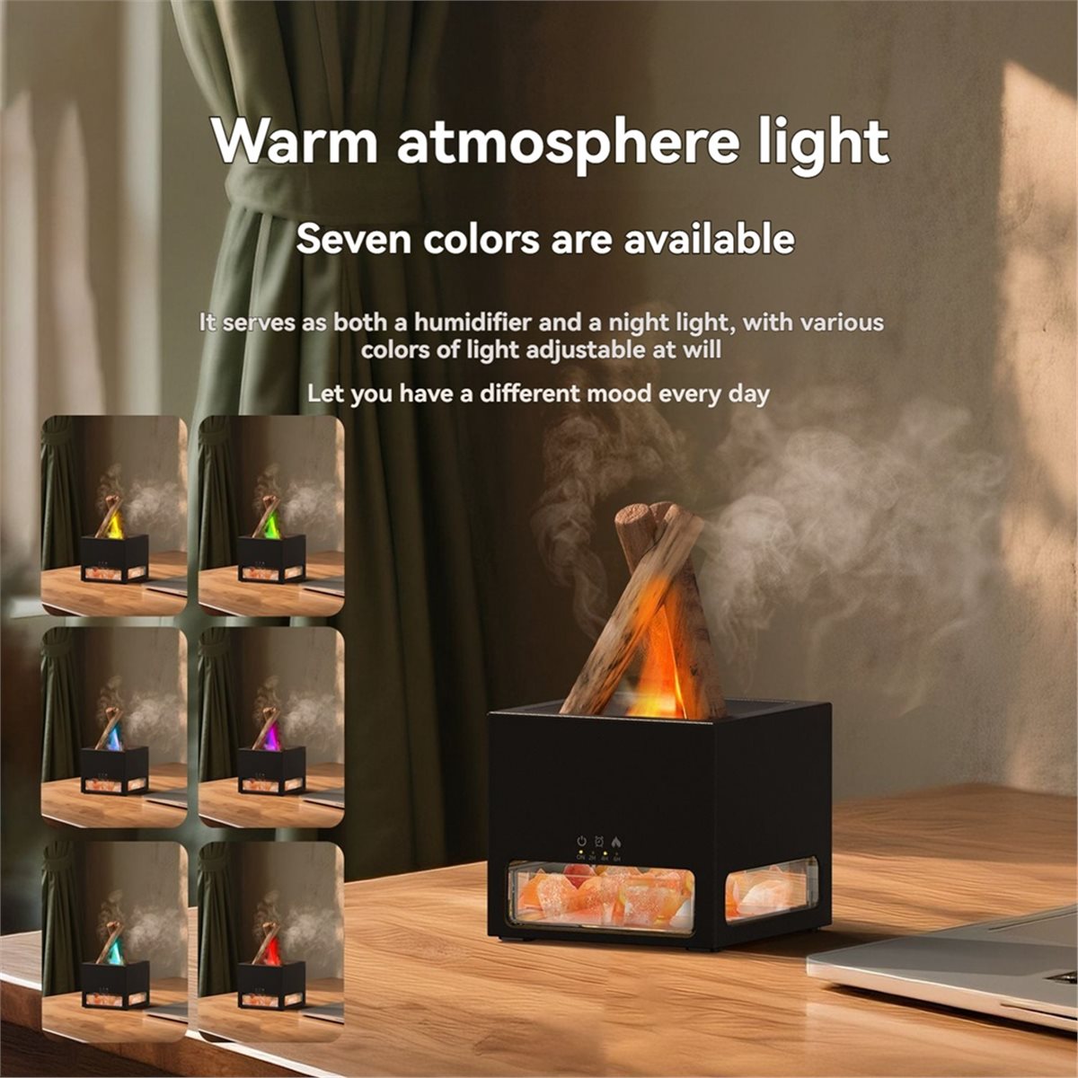 AA14 2-in-1 ヒマラヤ塩ランプ＆エッセンシャルオイ - Himalayan Salt Lamp のレビューと価格