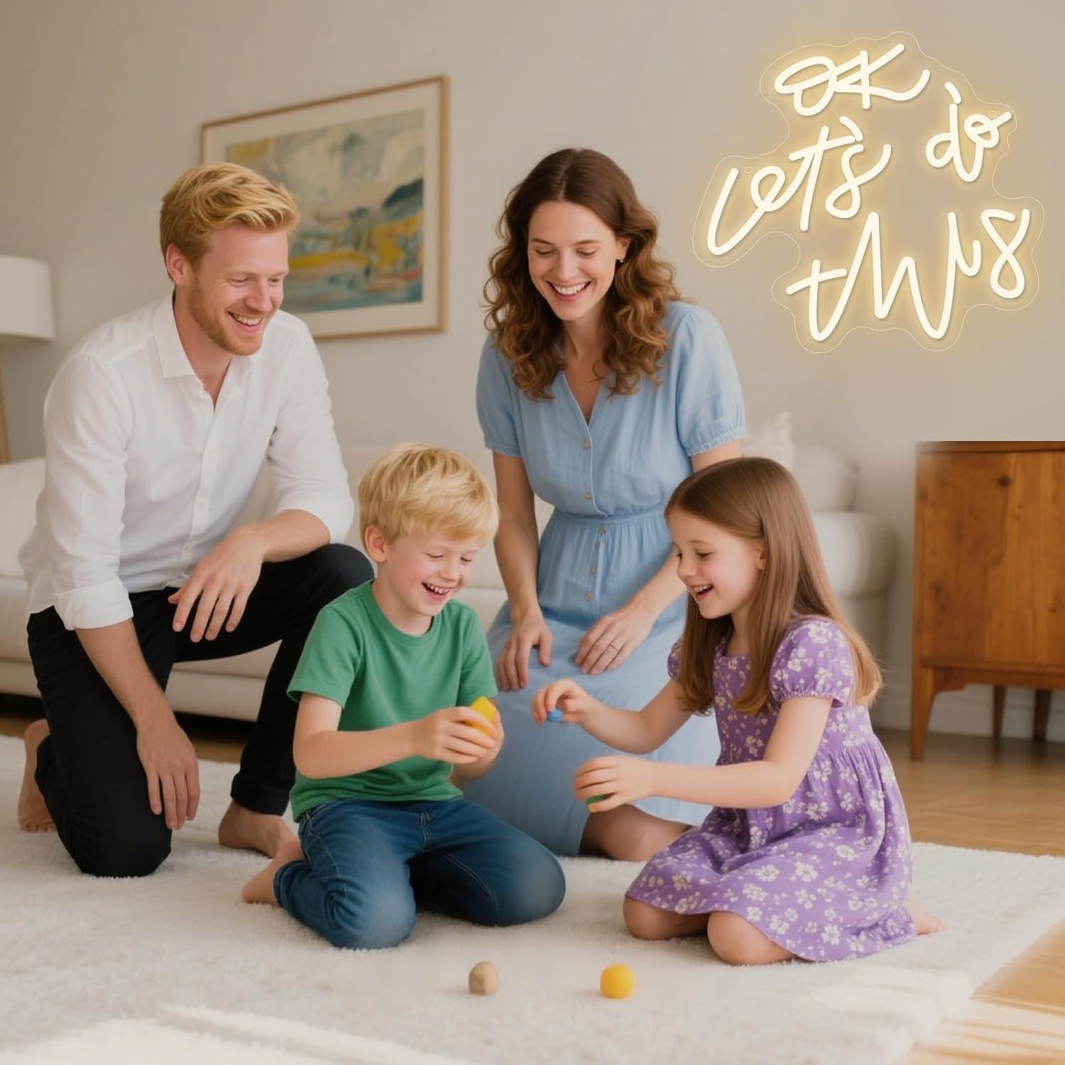 OK、さあ始めましょう。ネオンサインモチベーションを高めるU - Ok Lighting Decor のレビューと価格