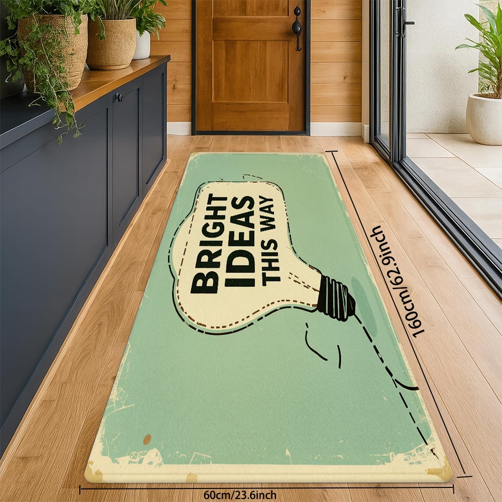Bright Ideas 電球型ドアマット、レトログリーンヴ - Lighting Decoration Ideas For Home のレビューと価格