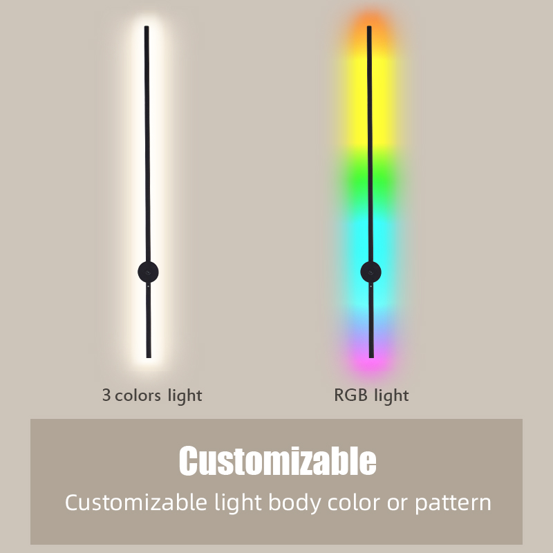 モダンな充電式LEDウォールスコンスランプ、ブラックアルミニ - Lighting Decor Room のレビューと価格