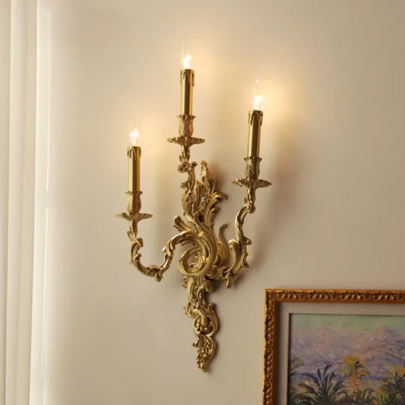 北欧銅製ウォールランプ リビング ダイニングルーム 寝室 ベ - Foyer Lighting Wall Decor のレビューと価格