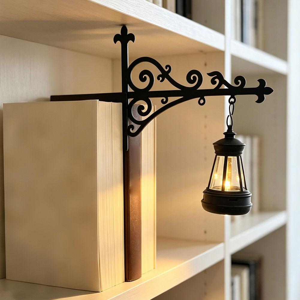 レトロゴシックブックシェルフランプライブラリーランタンLED - Room Decor Lighting Lamp のレビューと価格